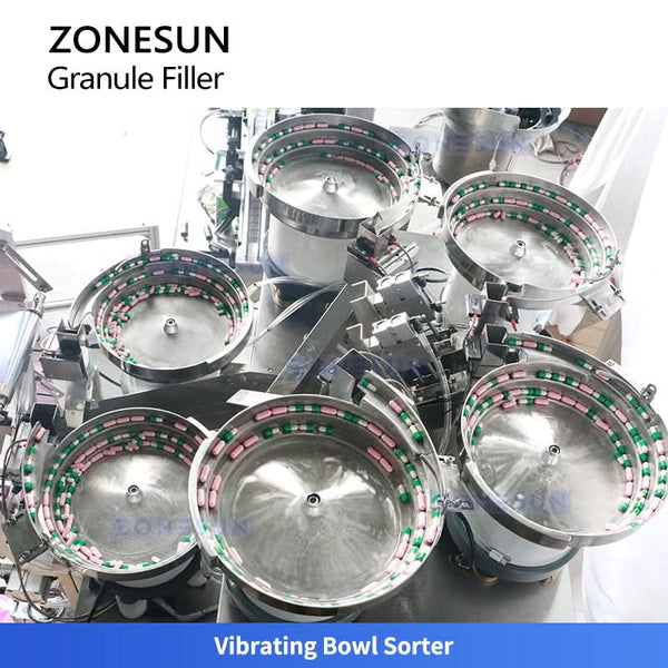 ZONESUN ZS-FSCS01 Automatic VFFS Vitamin Granule Counting Filling Sachet Packaging Machine