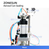 Zonesun ZS-YG25P Pneumatic Aerosol Spray Can Crimping Machine Pneumatic Capping Tool