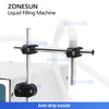 ZONESUN ZS-GFK17B Dual Nozzle Semi-Auto Oil Liquid Filling Machine 17L/min