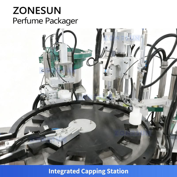 ZONESUN ZS-AFC9C Automatic Perfume Bottle Filling and Capping Production Line