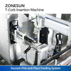 ZONESUN ZS-XG21U Automatic T-Top Corking Machine | Bartop Stopper Insertion Machine