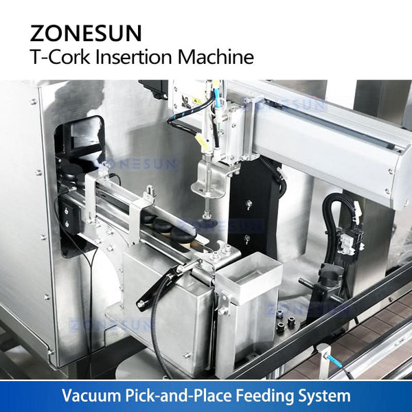 ZONESUN ZS-XG21U Automatic T-Top Corking Machine | Bartop Stopper Insertion Machine