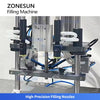 ZONESUN ZS-ASF2S High Precision Dual-Color Spiral Cosmetic Filling Machine