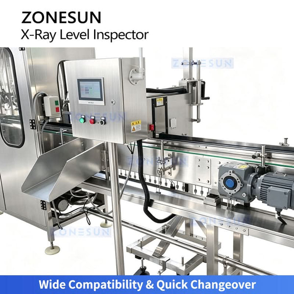 ZONESUN ZS-FA3012 High-Speed Online X-Ray Liquid Level Inspection Machine