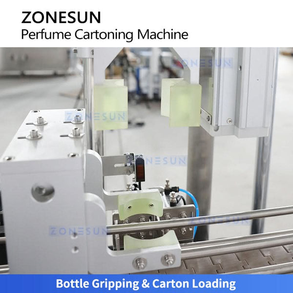ZONESUN ZS-PB01 Automatic Pick and Place Case Packer Top Loading Packing Machine for Bottles