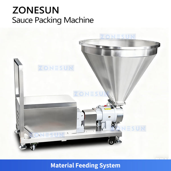 ZONESUN ZS-RPFS120X Automatic Salad Dressing Filling and Sealing Machine Sauce Mayonnaise Filler Sealer