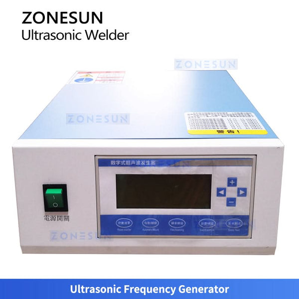 ZONESUN ZS-UFK1 Ultrasonic Welding Machine for Plastic Parts Textile Non-woven Materials