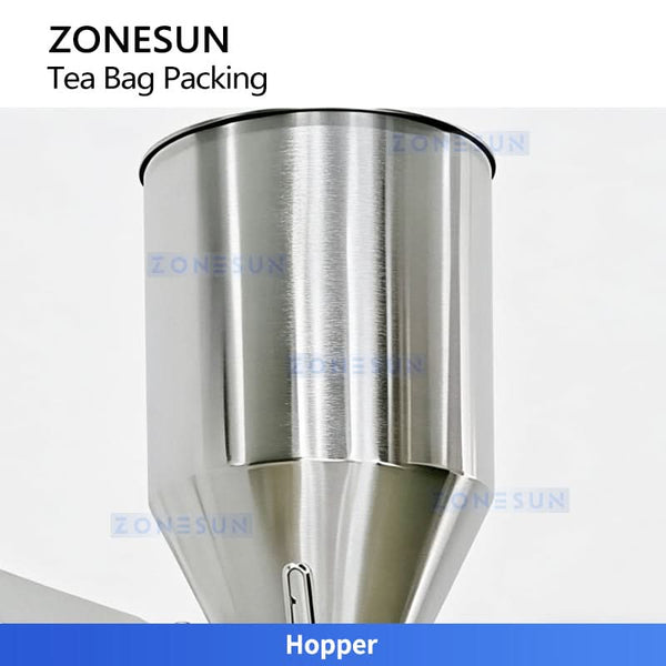 ZONESUN ZS-FS30 Automatic Flat Tea Bag Packing Machine Heat-Seal Sachet Filler