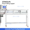 ZONESUN ZS-AFC12M Rotary Spouted Pouch Filling and Capping Machine Piston Filling