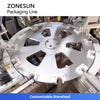 ZONESUN ZS-AFCL8 Automatic Roll-on Bottle Filling Capping Cartoning Solution