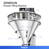 ZONESUN ZS-FM60 Semi Automatic Powder Filling Machine With Weighing Function 1g–50 kg
