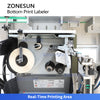 ZONESUN ZS-512F Real-Time Bottom Print and Apply Labeling Machine RFID Labeling Machine