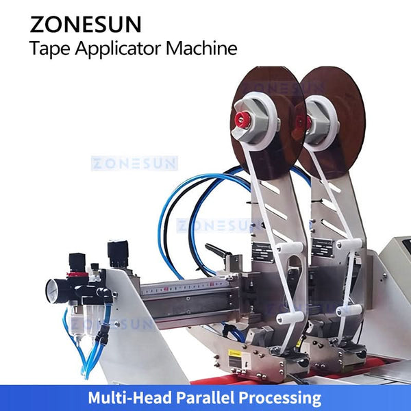 ZONESUN ZS-TMB500 Semi-Auto Double-Sided Tape Dispenser Tape Applicator