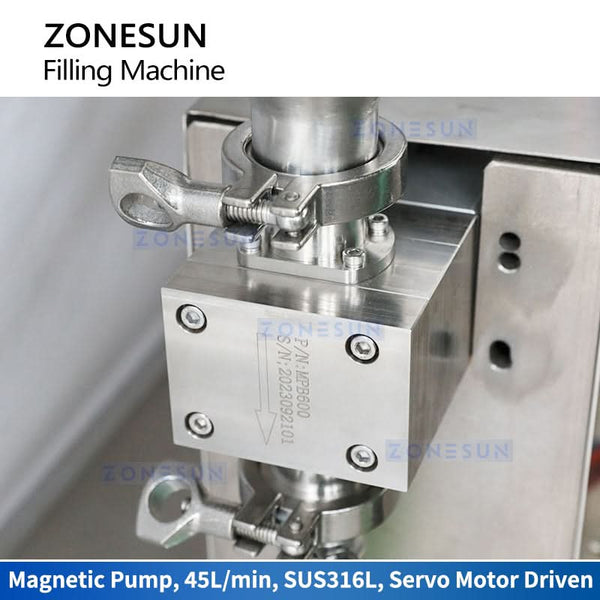 ZONESUN ZS-VTMP1N Automatic Magnetic Pump Paste Filling Machine（SPECIAL OFFER）