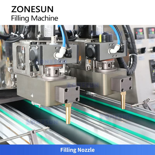 ZONESUN ZS-VTGTL2 Automatic Gear Pump Paste Filling Machine for Vaseline and Wax