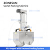 ZONESUN ZS-FS500K4 Multi-Lane Volumetric Cup Granule Packaging Machine with Vacuum Loader