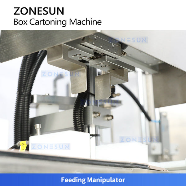 ZONESUN ZS-MSZH50L2 Automatic Vertical Cartoning Machine for Small Products Box Packing Solution