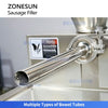 ZONESUN ZS-SFR1 Commercial Electric Sausage Stuffer & Hot Dog Filler Machine
