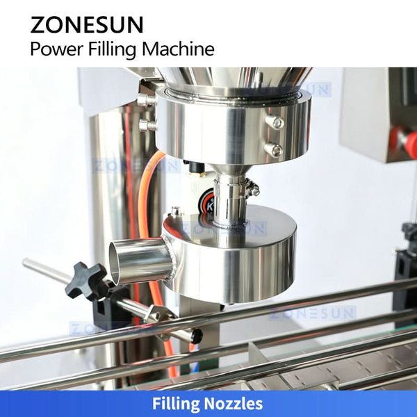 Zonesun ZS-FM1A Automatic Powder Filling Machine Pepper Ground Coffee Milk Powder with Mixer