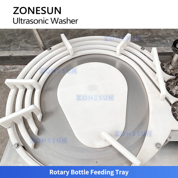 ZONESUN ZS-UWB7 Automatic Ultrasonic Bottle Washing and Drying Machine Vial Cleaning System