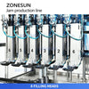 ZS-FAL180V18 six-head servo piston filling system