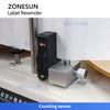 ZONESUN  Automatic Label Rewinder Machine Label Roll Winder