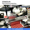 ZONESUN ZS-MSZH10 Automatic Vial Cartoning Machine for Pharmaceutical Glass Vials Packaging Box Sealing