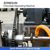 ZONESUN ZS-DJ400 Automatic Chocolate Depositing Machine Professional Confectionery