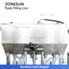 ZONESUN ZS-FAL180G10 Automatic 4-Head Bottle Filling & Capping Line | Complete Packaging Machine