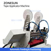 ZONESUN ZS-TMB500 Semi-Auto Double-Sided Tape Dispenser Tape Applicator
