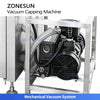 ZONESUN ZS-XG240 Automatic Vacuum Capping Sealing Machine for Metal Lugs Tin Caps