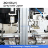 ZONESUN ZS-XG1870S Automatic Spray Bottle Capping Machine Mist Sprayer Capping Equipment