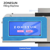 ZONESUN ZS-DTFP3 Digital Control Rotary Paste Filling Machine for Honey Sauces Creams