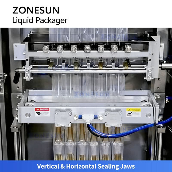 ZONESUN ZS-FS220M Multi-Lane Vertical Liquid Filling and Sealing Machine for Sachets