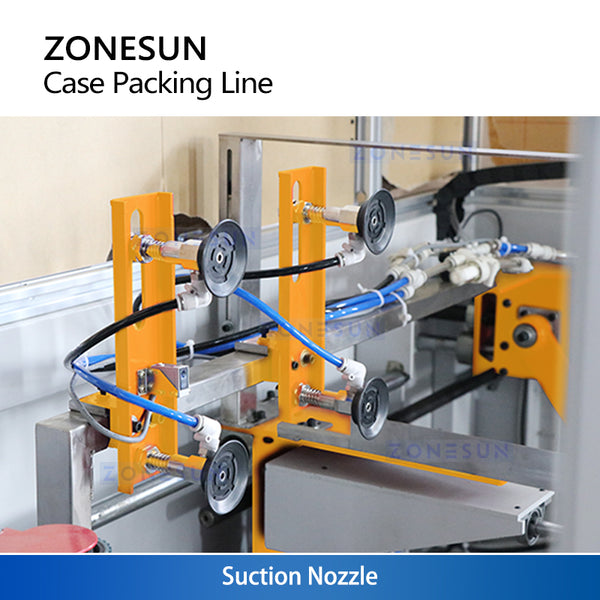ZONESUN ZS-CSPM2 End-of-Line Packaging Line Integrated Case Erecting Loading Carton Sealing System