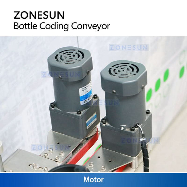 ZONESUN ZS-JP1 Bottle Clamping Conveyor for Inkjet Printing Integration