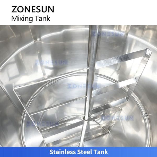 ZS-MB800L SUS316 stainless steel tank and frame agitator