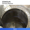 ZONESUN ZS-ZY20A Industrial Hydraulic Olive Oil Pressing Machine Oliv Peanut Coconut Avocado Oil Cold  Hot Pressing