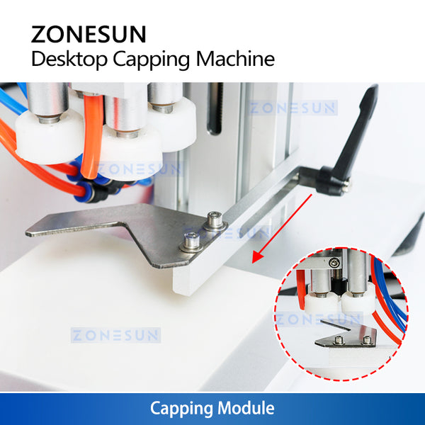 ZONESUN ZS-XG6100 Desktop Capping Machine for Pump & Spray Caps