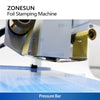 ZONESUN ZS-8025 Automatic Digital Plate-free Foil Stamping Machine for Packaging