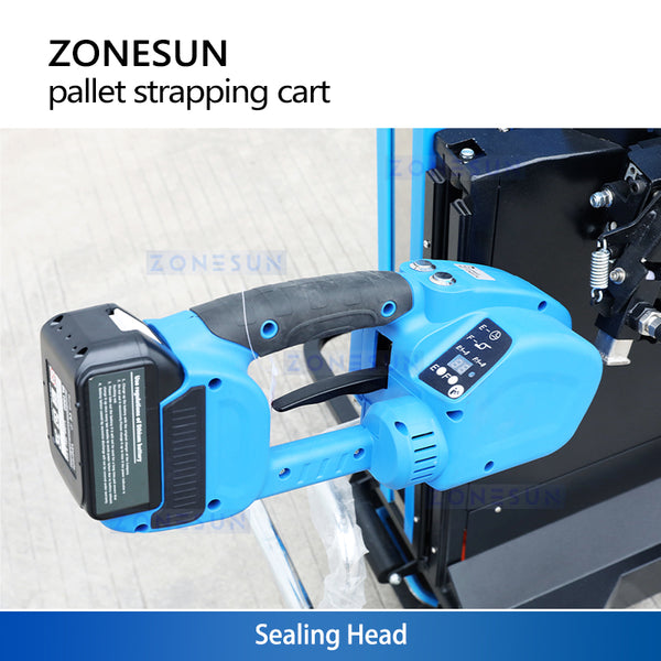 ZONESUN ZS-PSC1 Automatic Pallet Strapping Cart for PP/PET
