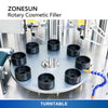 ZONESUN ZS-VTRPF4 Automatic 4-Color Rotary Cream Filling Machine for Cosmetic & Food
