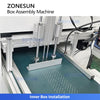 ZONESUN ZS-DHP450 Semi-Automatic Rigid Box Forming & Gluing Machine