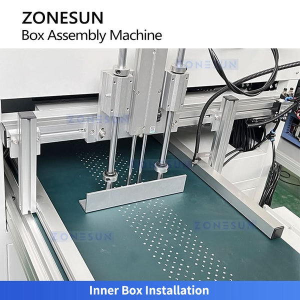 ZONESUN ZS-DHP450 Semi-Automatic Rigid Box Forming & Gluing Machine