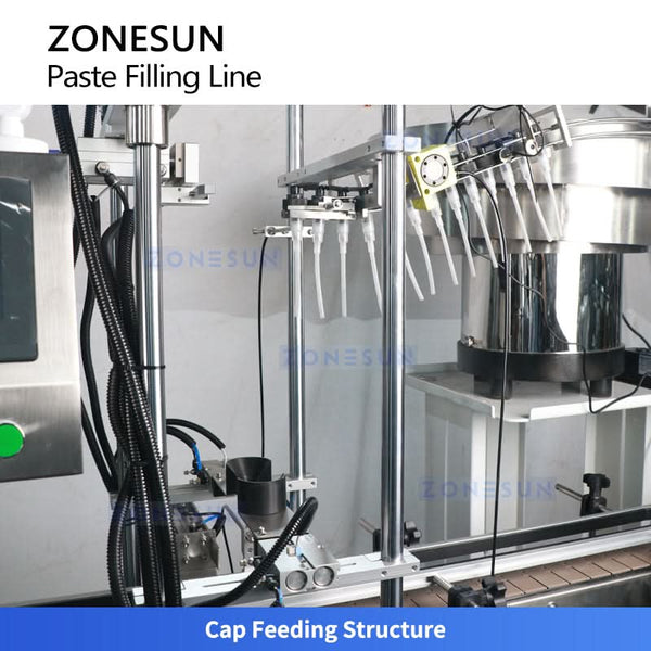 ZONESUN ZS-FAL180G6 Automatic Pump Bottle Filling Capping Labeling Production Line
