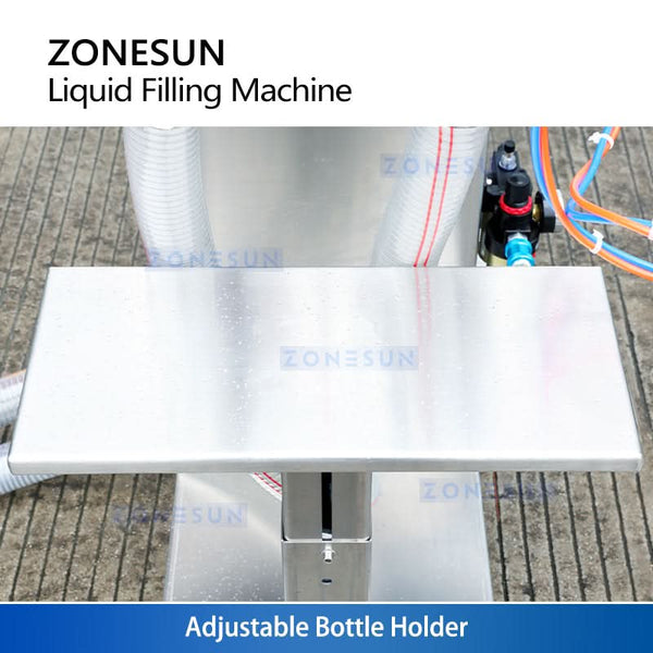 ZONESUN ZS-YTFS2 Automatic Pneumatic Liquid Filling Machine with Dual Nozzles