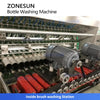 ZONESUN ZS-WB15 Automatic Beer Bottle Washing Machine Industrial Glass Cleaner