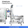 ZONESUN ZS-XG440M Automatic 8 Heads Capping machine with Cap Sorting Elevator