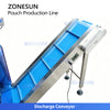 ZONESUN ZS-FSL220 Automatic Liquid VFFS Packaging Machine with Integrated Print and Apply Labeling Machine