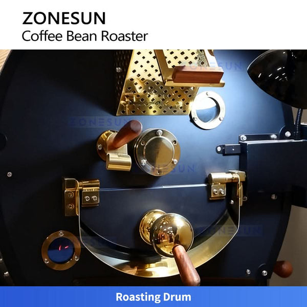 ZONESUN ZS-GHK3 Coffee Bean Roaster Machine with Exhaust System